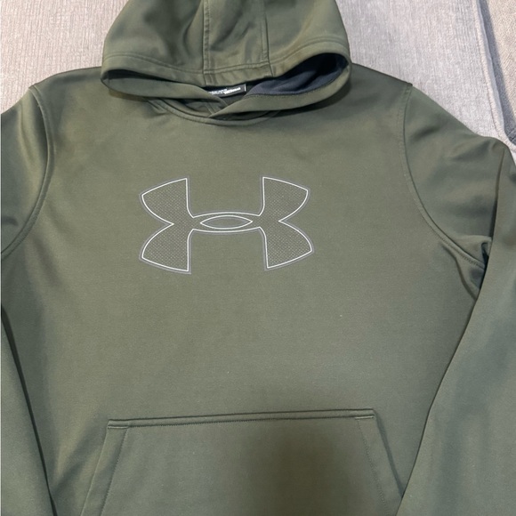 Under Armour Olive Green Pullover - Picture 1 of 3